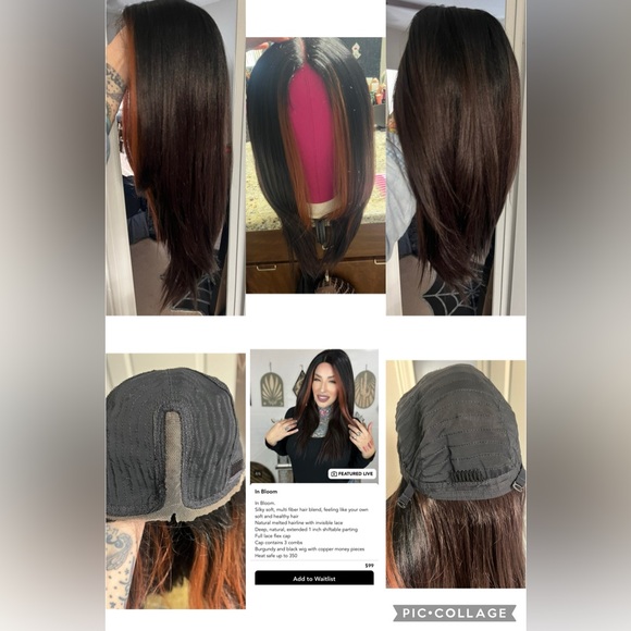 Rebel Gypsy In Bloom Wig - Picture 1 of 1